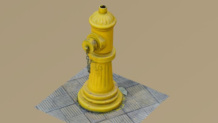 Hidrante Context Capture Mid 3D Model