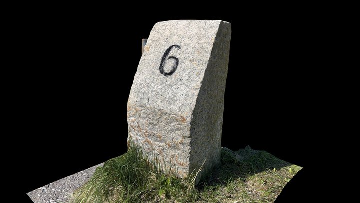 Milestone Innertkirchen - Grimselpass km 6 – Free 3D Model STL