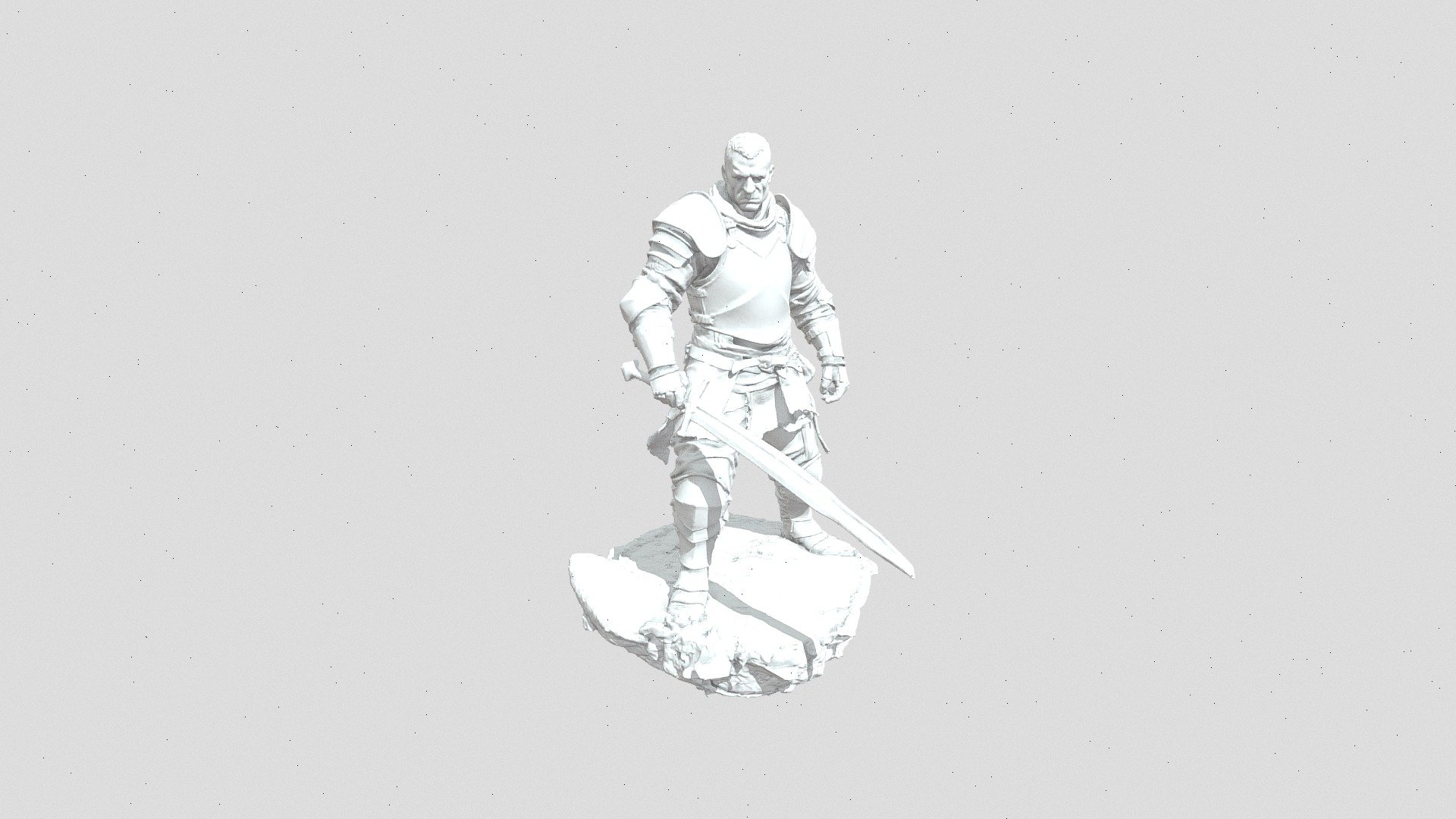 The Armored Sentinel - 3D model by ramzan3707 [42c212a] - Sketchfab