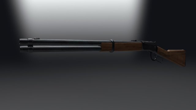 Winchester Mesh 3D Model
