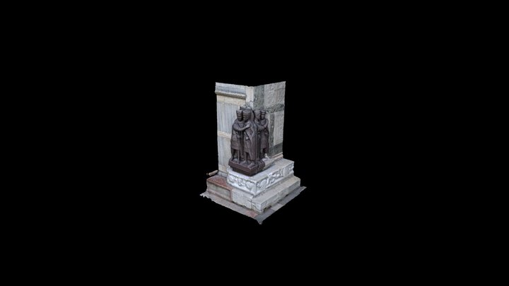 Monumento ai Tetrarchi 3D Model