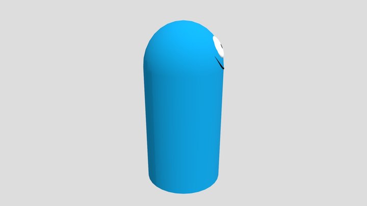 Bloo 3D Model