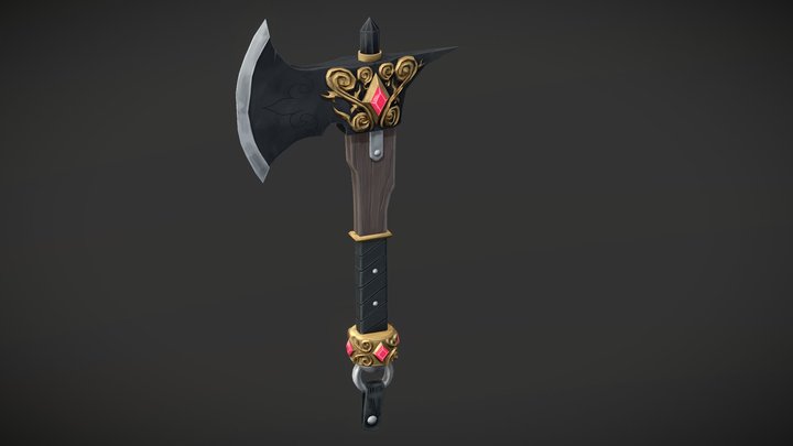 [Student Work] The Golden Axe 3D Model