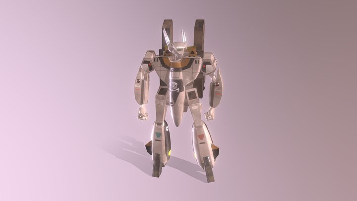 Macross Valkyrie 3D Model