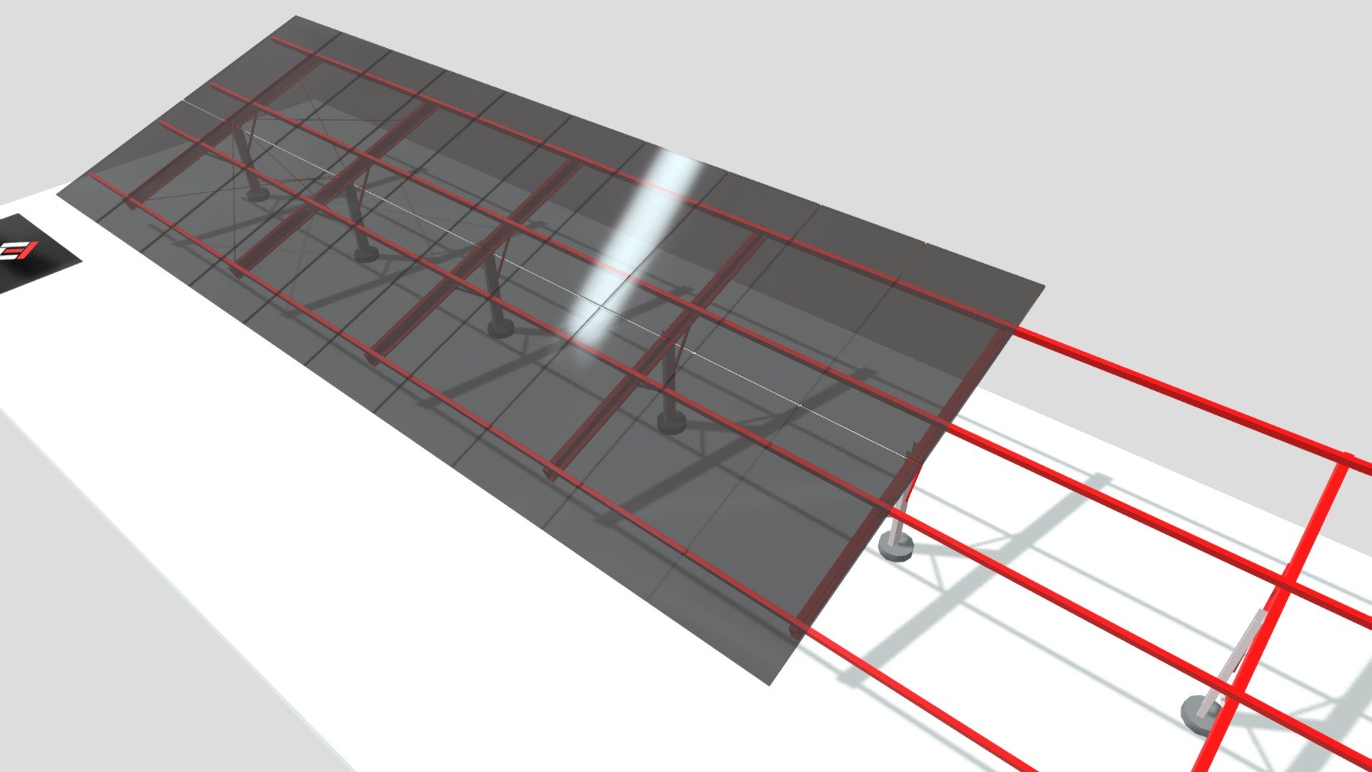 Reforço Usina Solar - P-50-2023 — Sketchfab embed 3D viewer