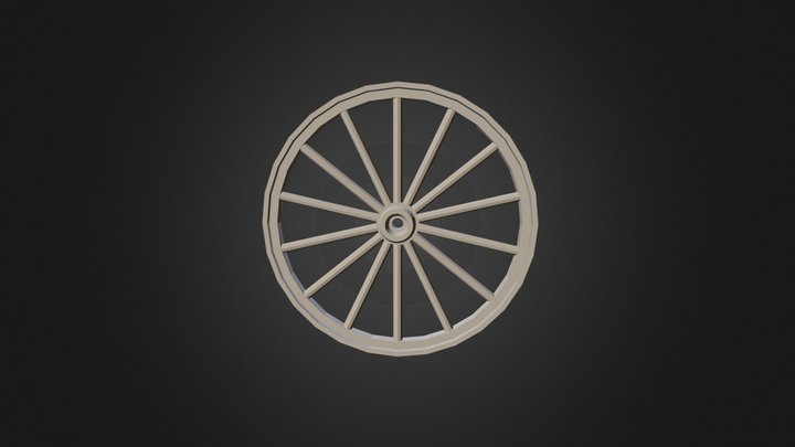 Carriage Whell 3D Model