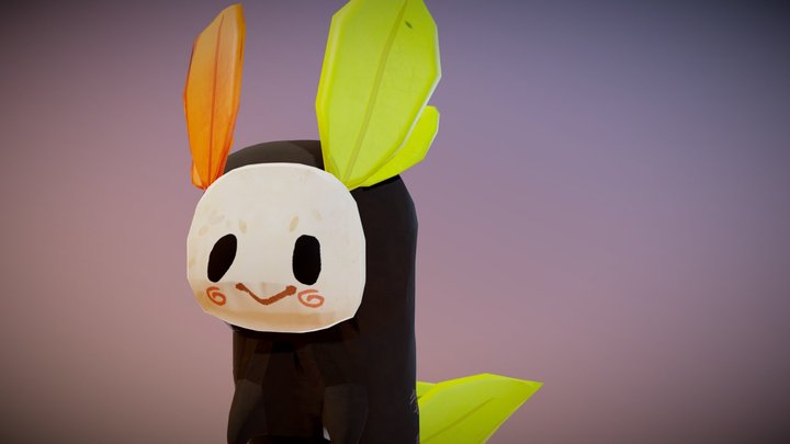 Smile Monster 3D Model