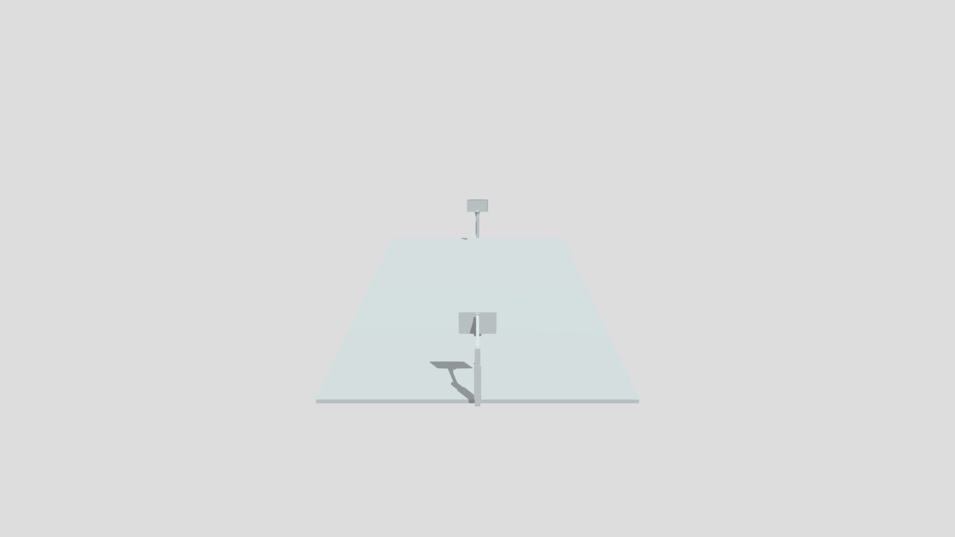 Basketball court from Poly by Google