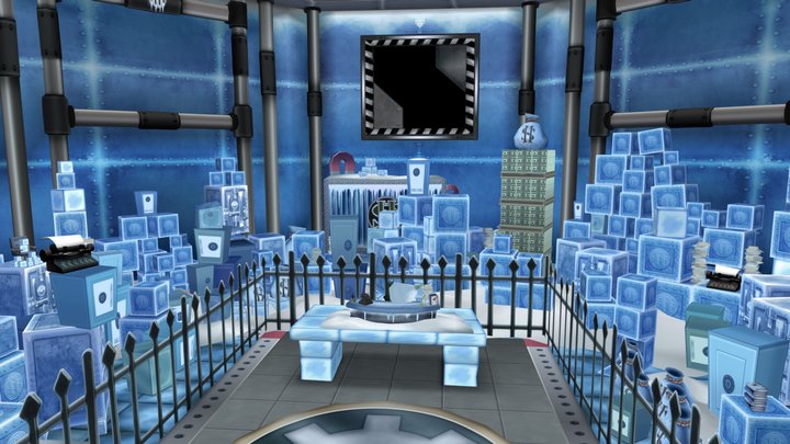 Corporate Clash: Mozzarella Styx Freezer 3D Model