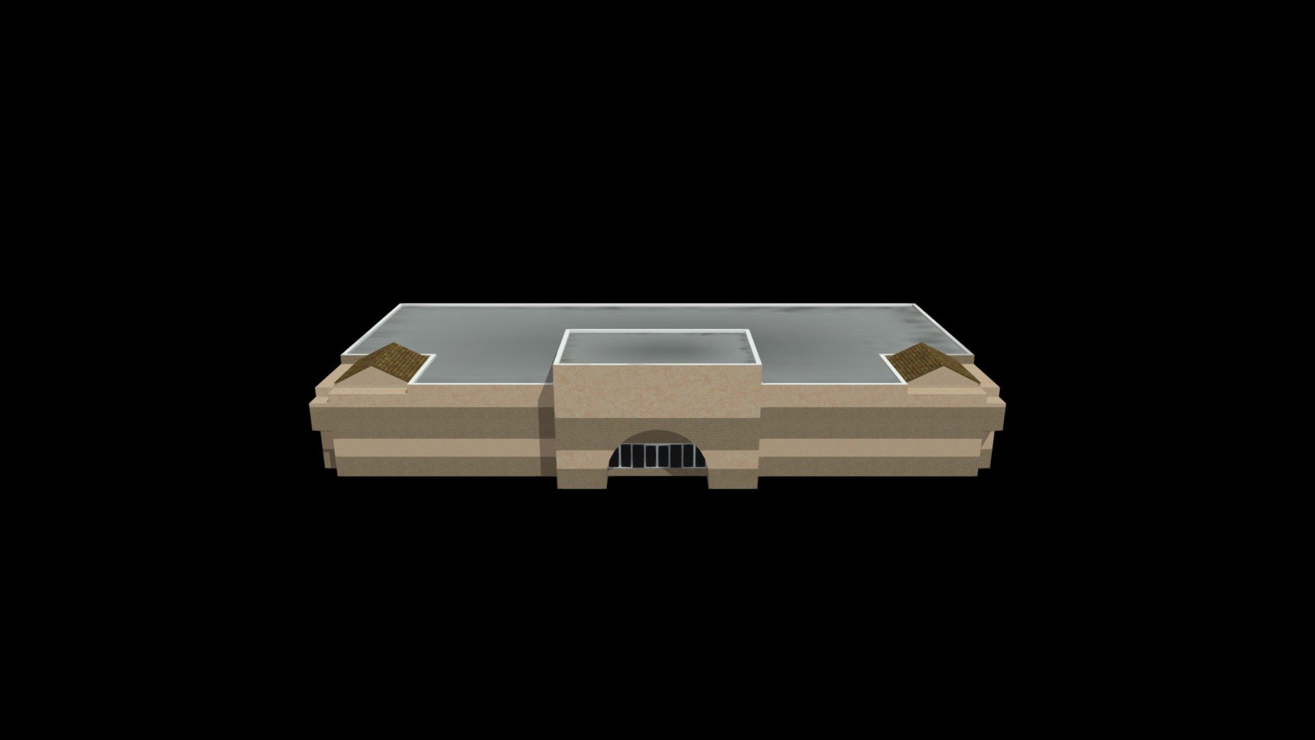 Shopping Center Middle Front - Download Free 3D model by Wobbs ...