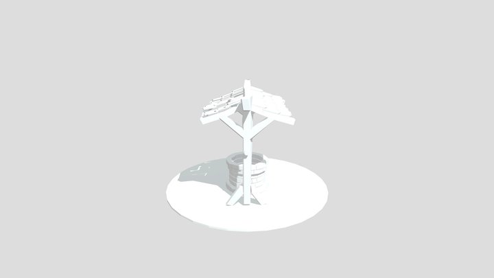 Well Cartoonistic 3D Model