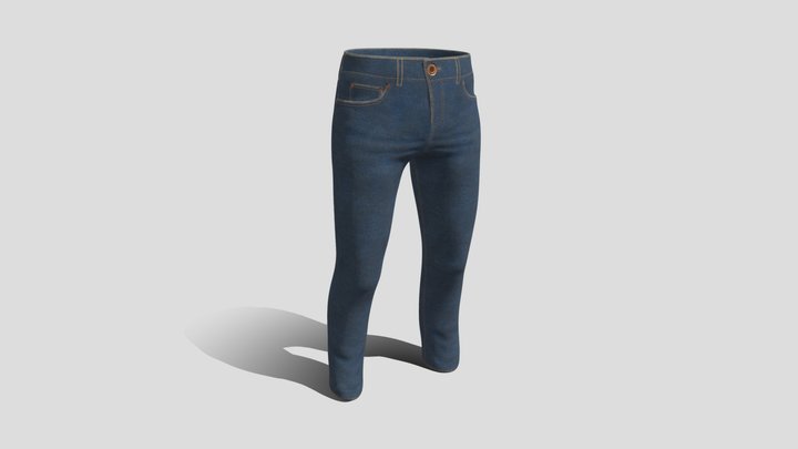 Male jeans – Free 3D Model STL