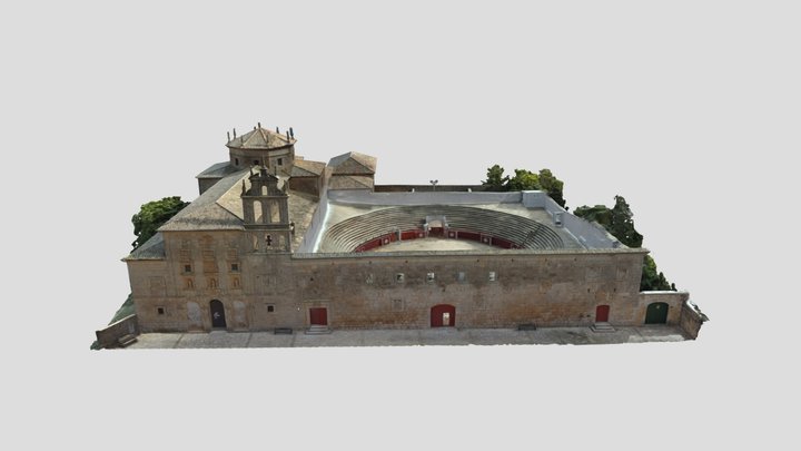 Santuario Virgen de la Loma (Campillo Altobuey) 3D Model