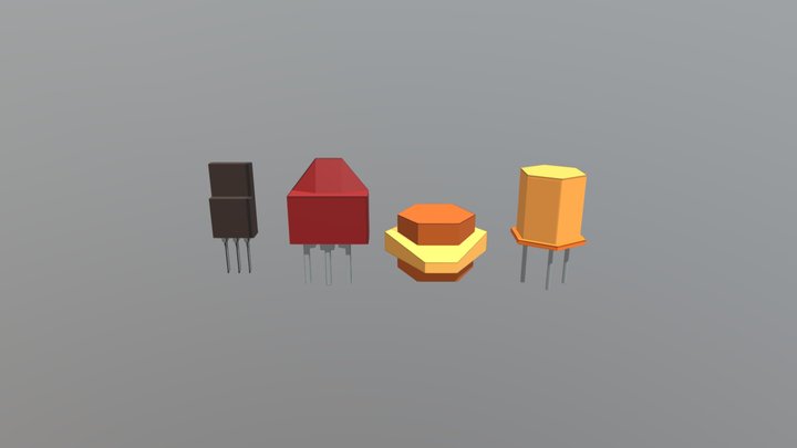 Transistors 3D Model