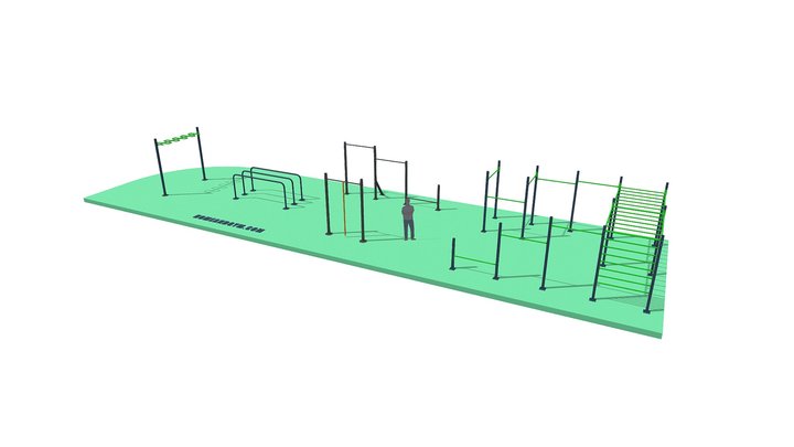 Propuesta COT-1634 (25.12mts x 8 mts) 3D Model