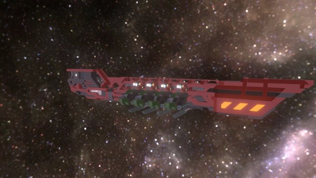 Ship Carrier 3D Model