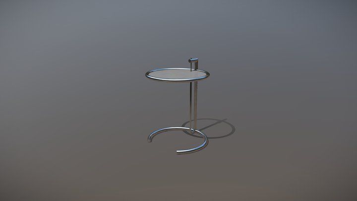 Table-verre 3D Model