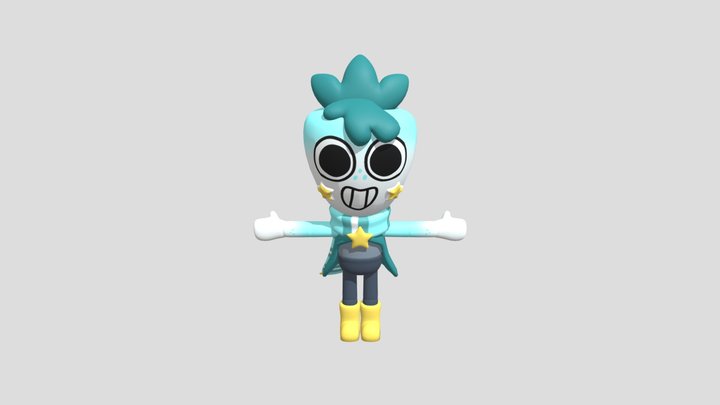 Star_time_cosmetic_sprout not rigged! 3D Model