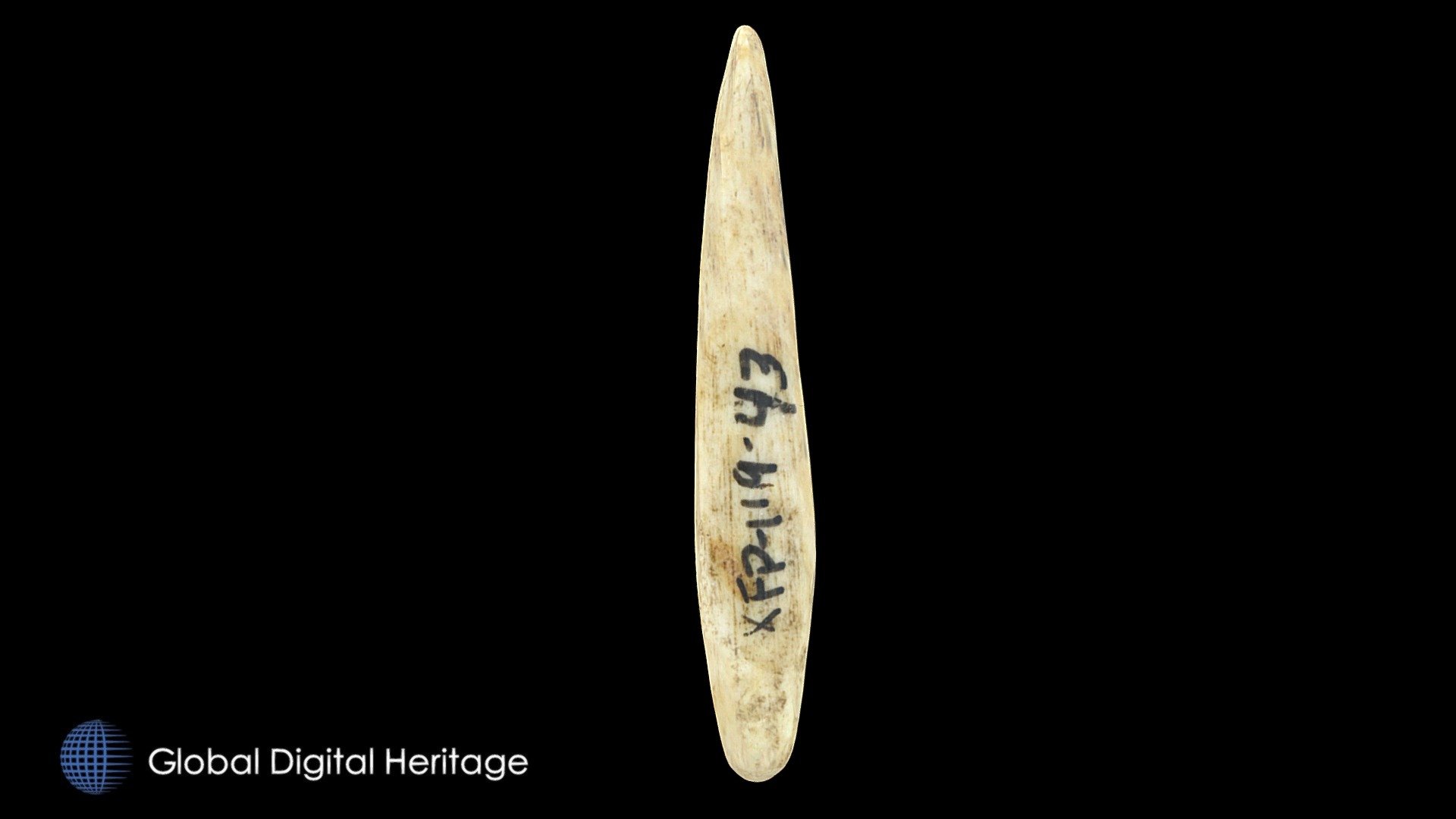 Bone Tool, XFP-119, Sanak Island, Alaska