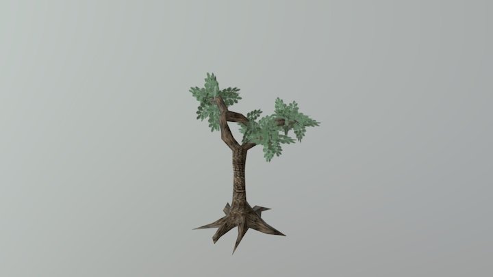 Simple Tree - Friday 500 3D Model