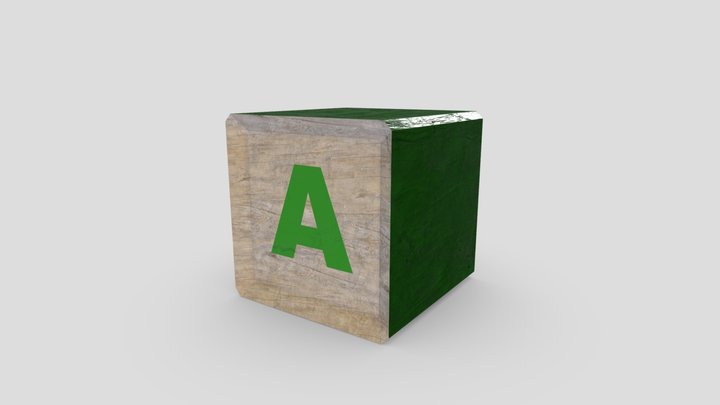 Toy Block 3D Model