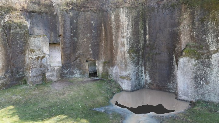Štramploch quarry 3D Model