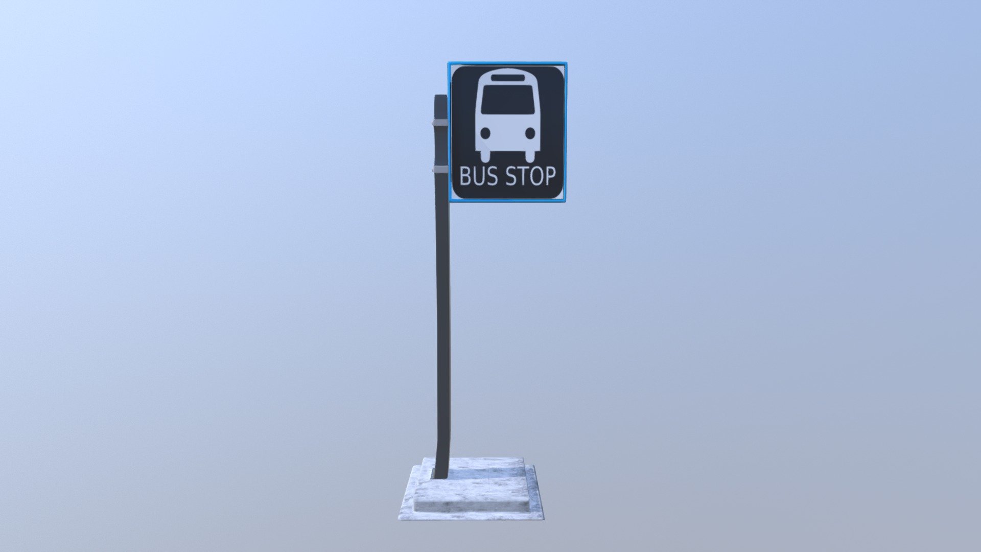 Busstop Sign