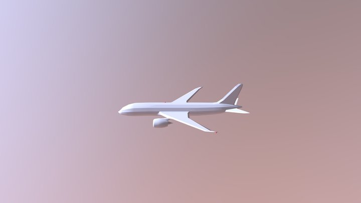 Plane FBX 3D Model