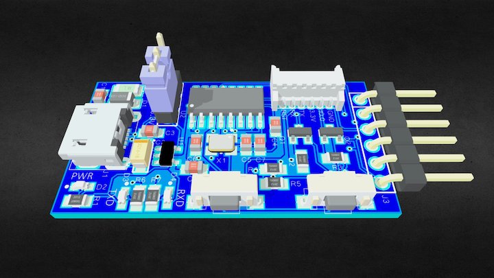 XiPcb.com Programmer 3D Model