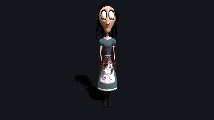 Bloody Mary 3D Model