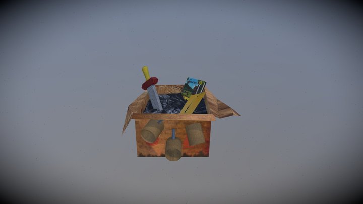 Childs rocket ship 3D Model