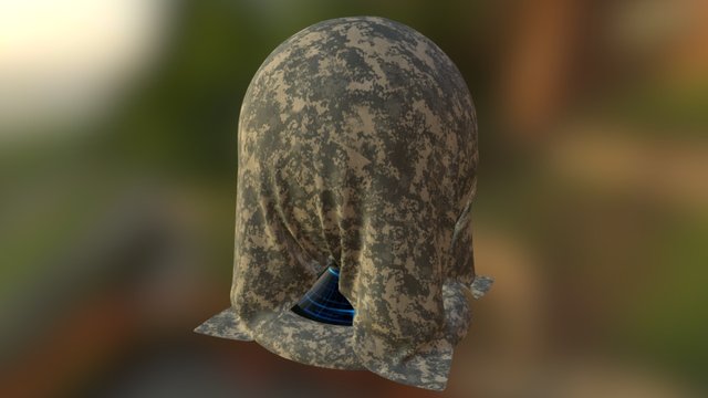 ShaderBall Fabrics 3D Model