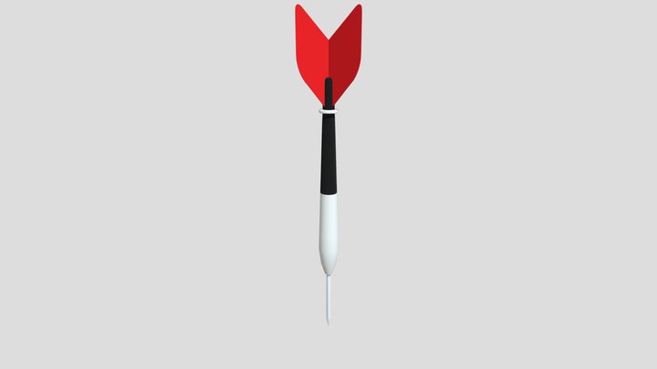 GAME READY RED DART ASSET – Modèle 3D gratuit STL