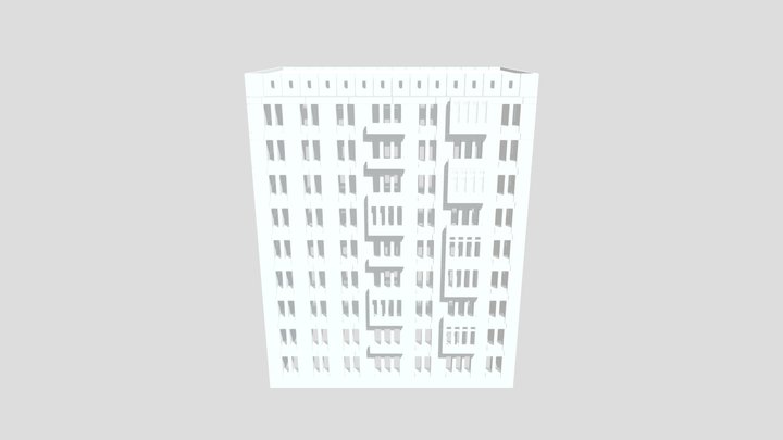 ПАНЕЛЬКА 3D Model