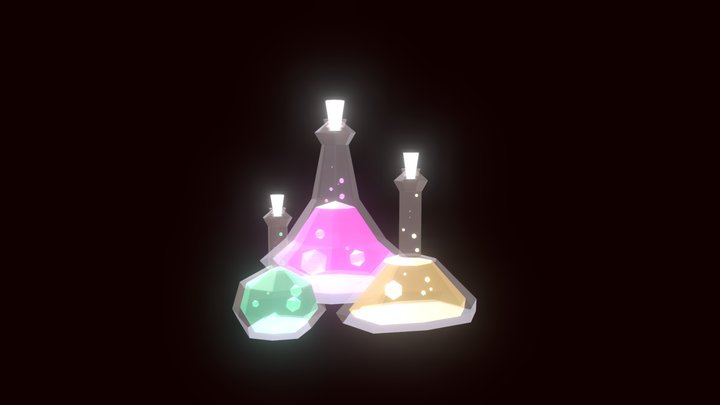 Potions 3D Model