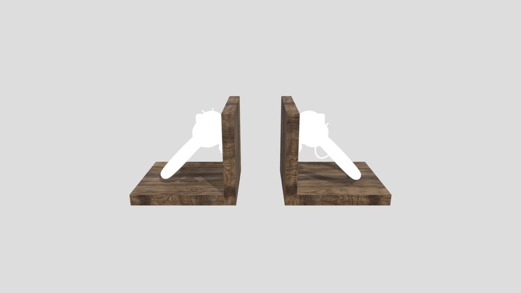 Industrial Clevis Bookends
