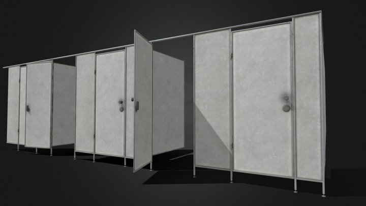 toilet partition 3D Model