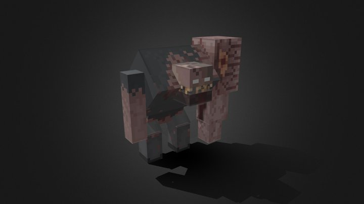 Mutant Zombie 3D Model