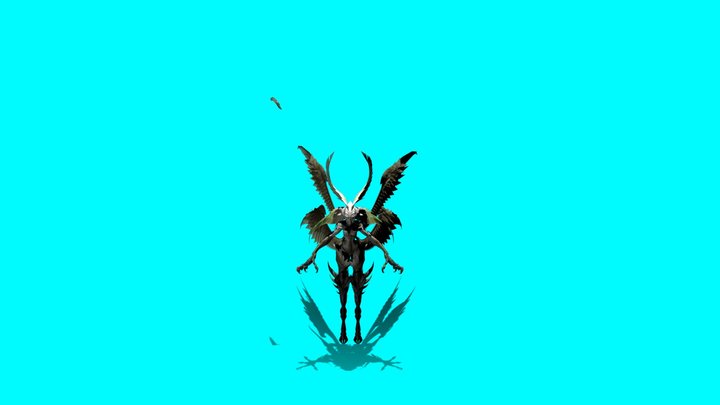 Final-fantasy-14-garuda 3D Model