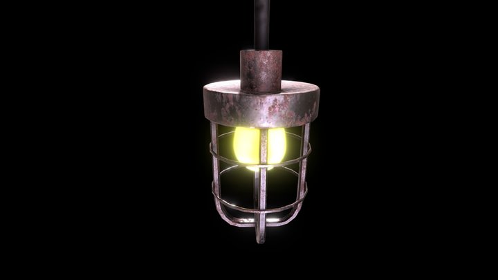 Bunker Lamp 3D Model