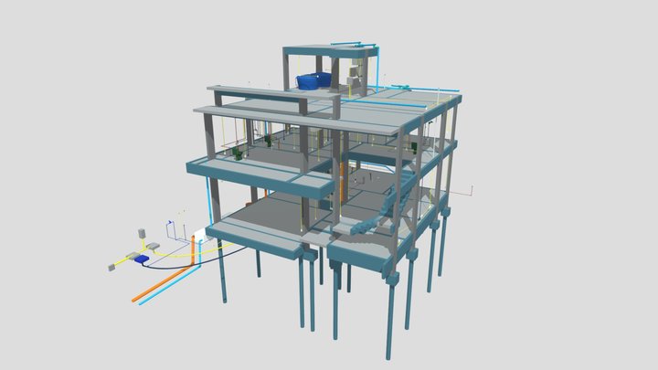 RESIDÊNCIA HARMONIA 3D Model