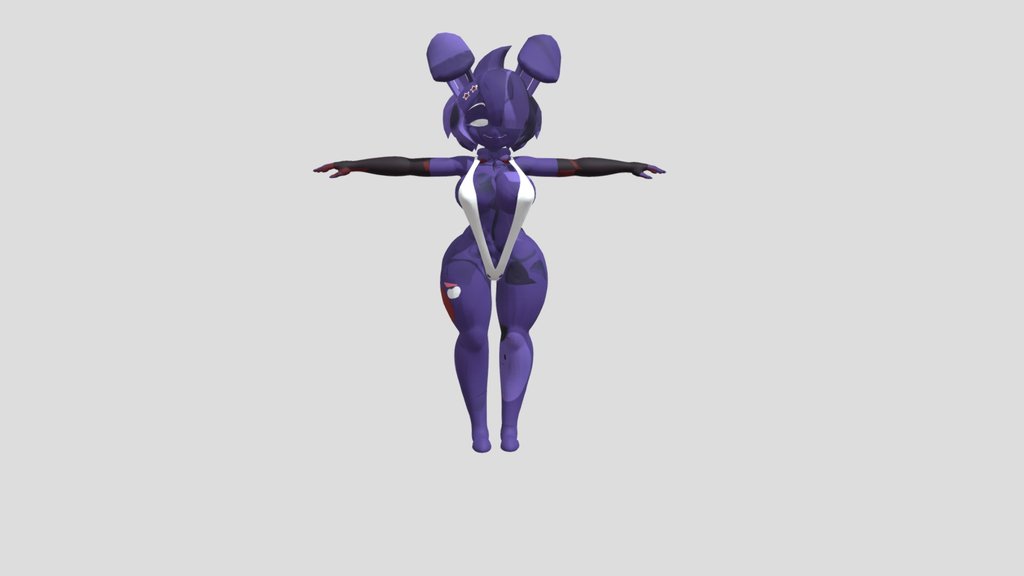 FNAF girl models - A 3D model collection by A random guy (@harry ...