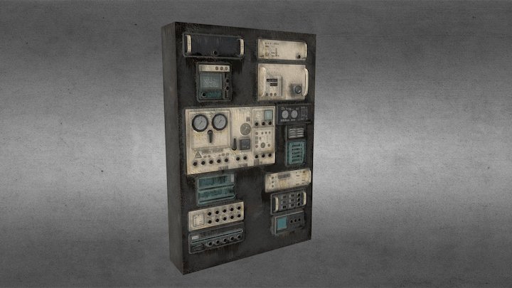 Control Panel 3D Model