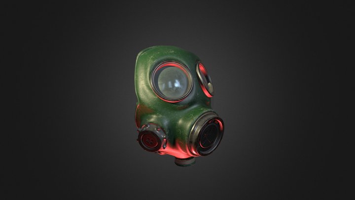 Gas Mask 3D Model