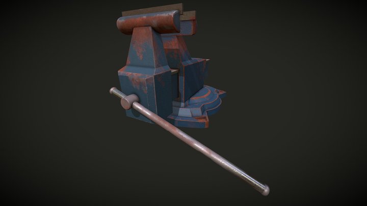 Workbench Vice 3D Model