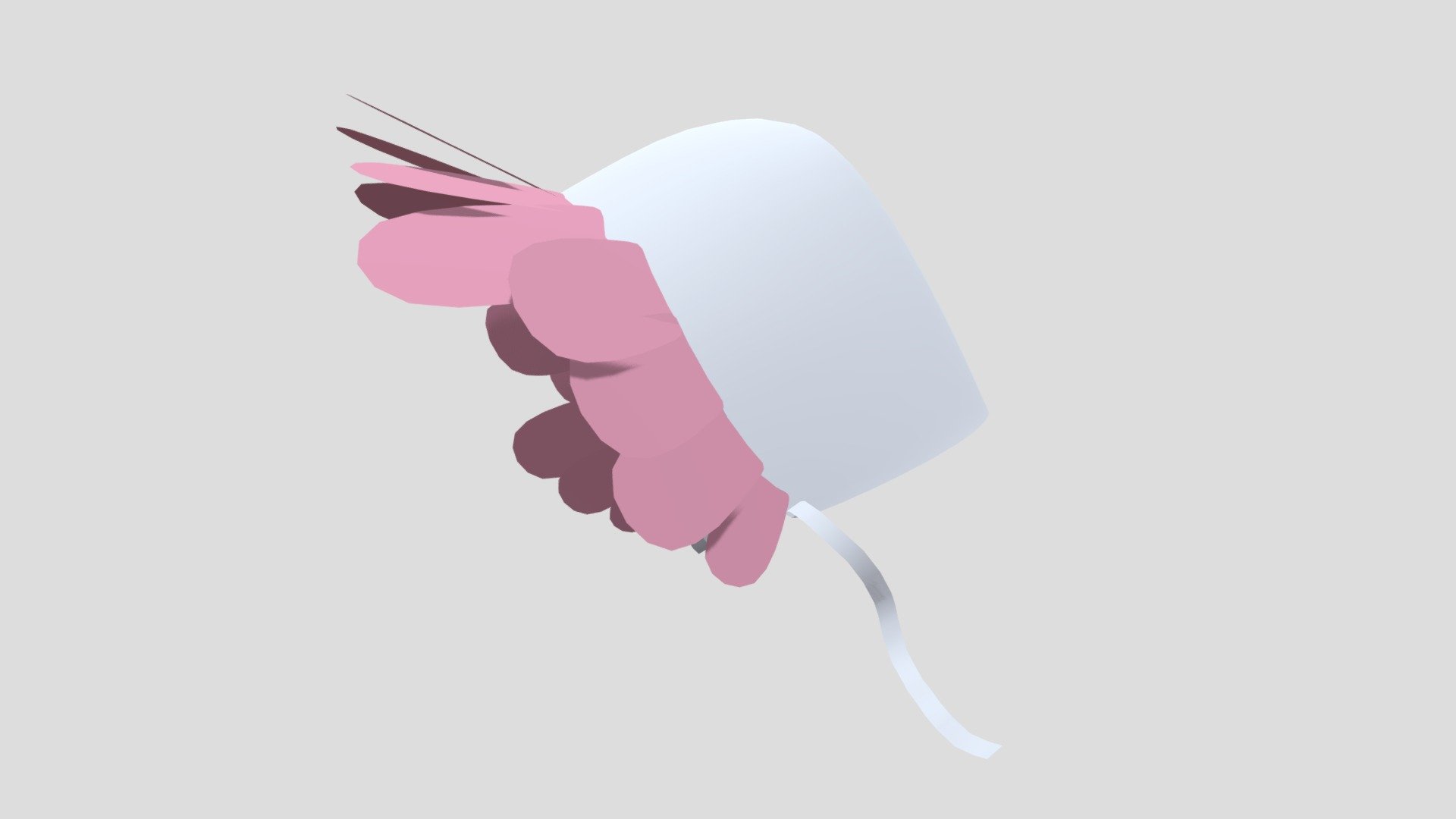 Old Baby Bonnet - Download Free 3D model by 321Blender [42d6a01 ...