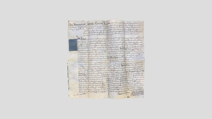 Lord of Chesham Manor Indenture 3D Model