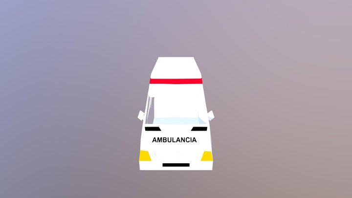 Ambulancia EMS 3D Model