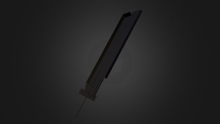 Buster Sword 3D Model