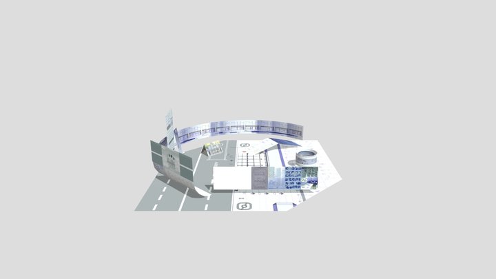 INDA_Y1_D2_Tijn_Ploy_TextureModel 3D Model